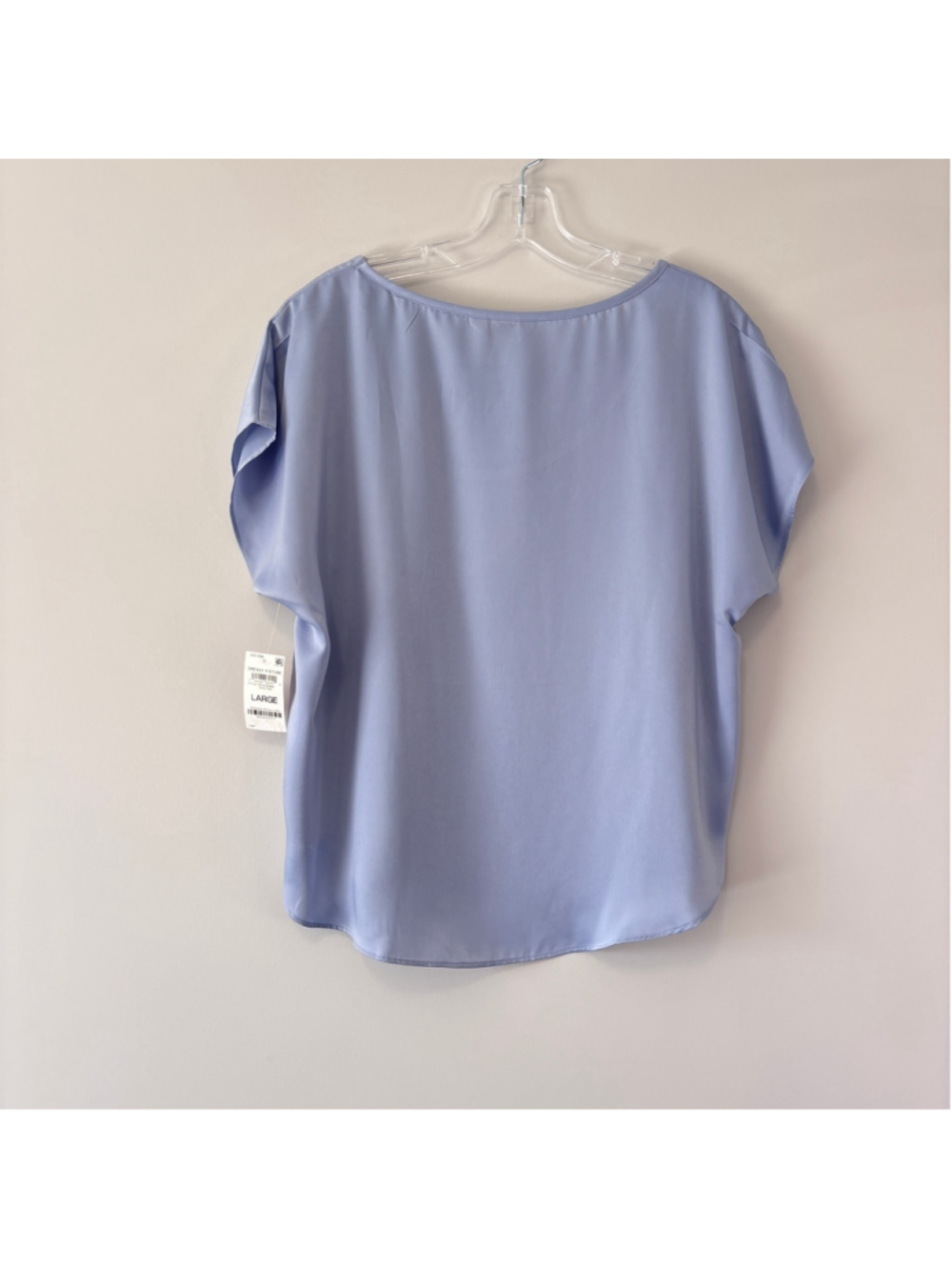 State of Day Size Medium Blue 2-Pc. Crepe de Chine Short-Sleeve Pajama Set NWT - Picture 6 of 9